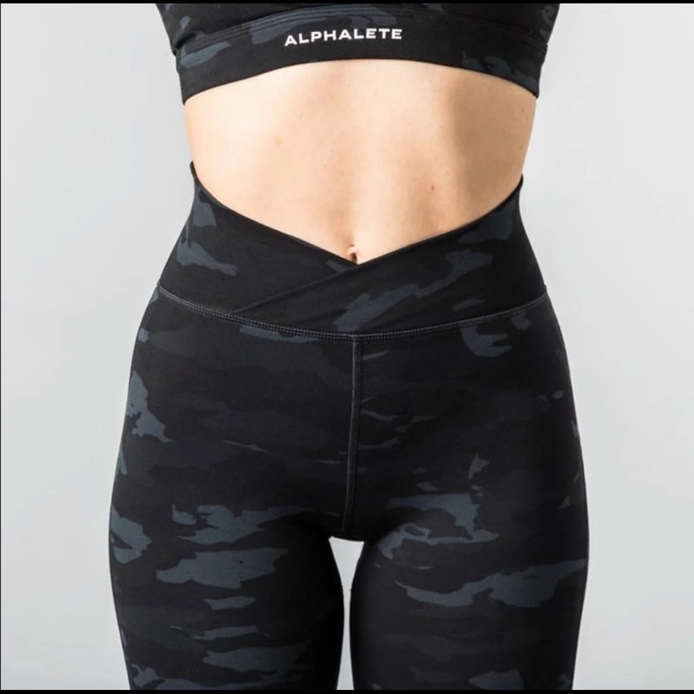 Alphalete black camo leggings